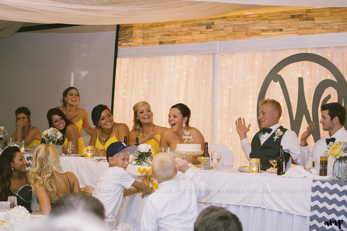 Wedding Reception Kiss | Grand Junction Colorado wedding photographer