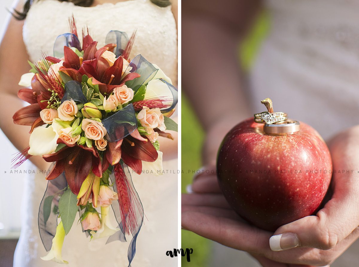 bouquet and ring detail | Grand Junction Wedding Photographer