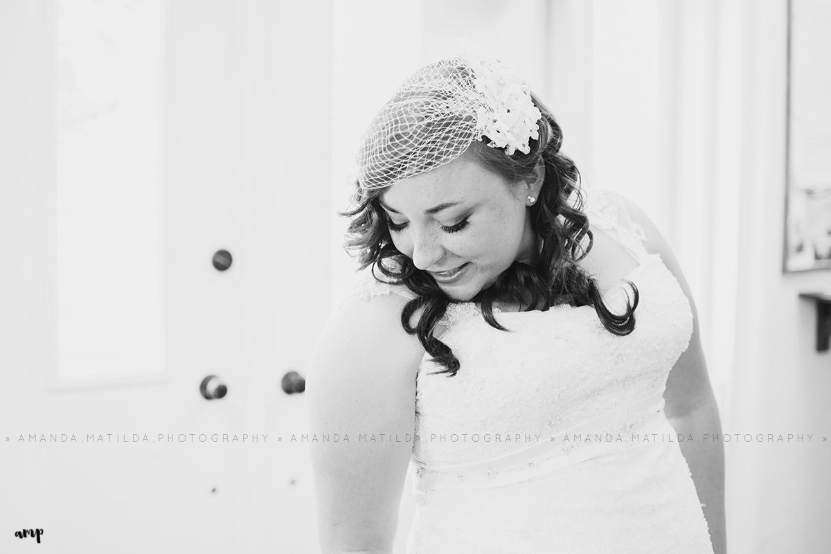 Stunning Bride in B&W | Grand Junction Wedding Photographer
