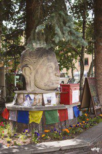 crested butte buddha statue