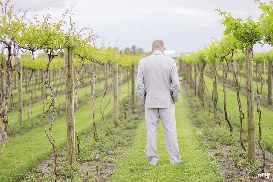 First Look | | Palisade Winery Wedding Photographer