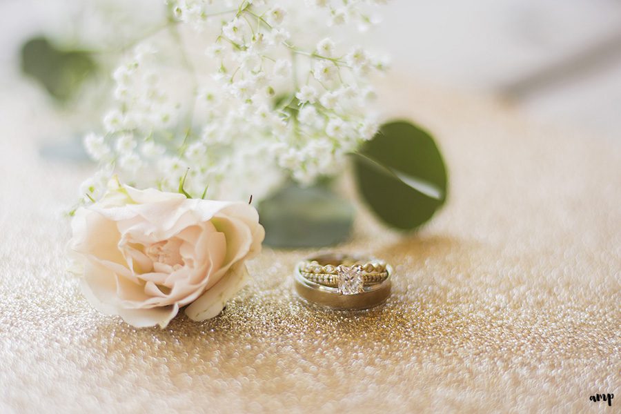 wedding rings | Ali and Joe's #gardenwedding by amanda.matilda.photography | Colorado Wedding Photographer