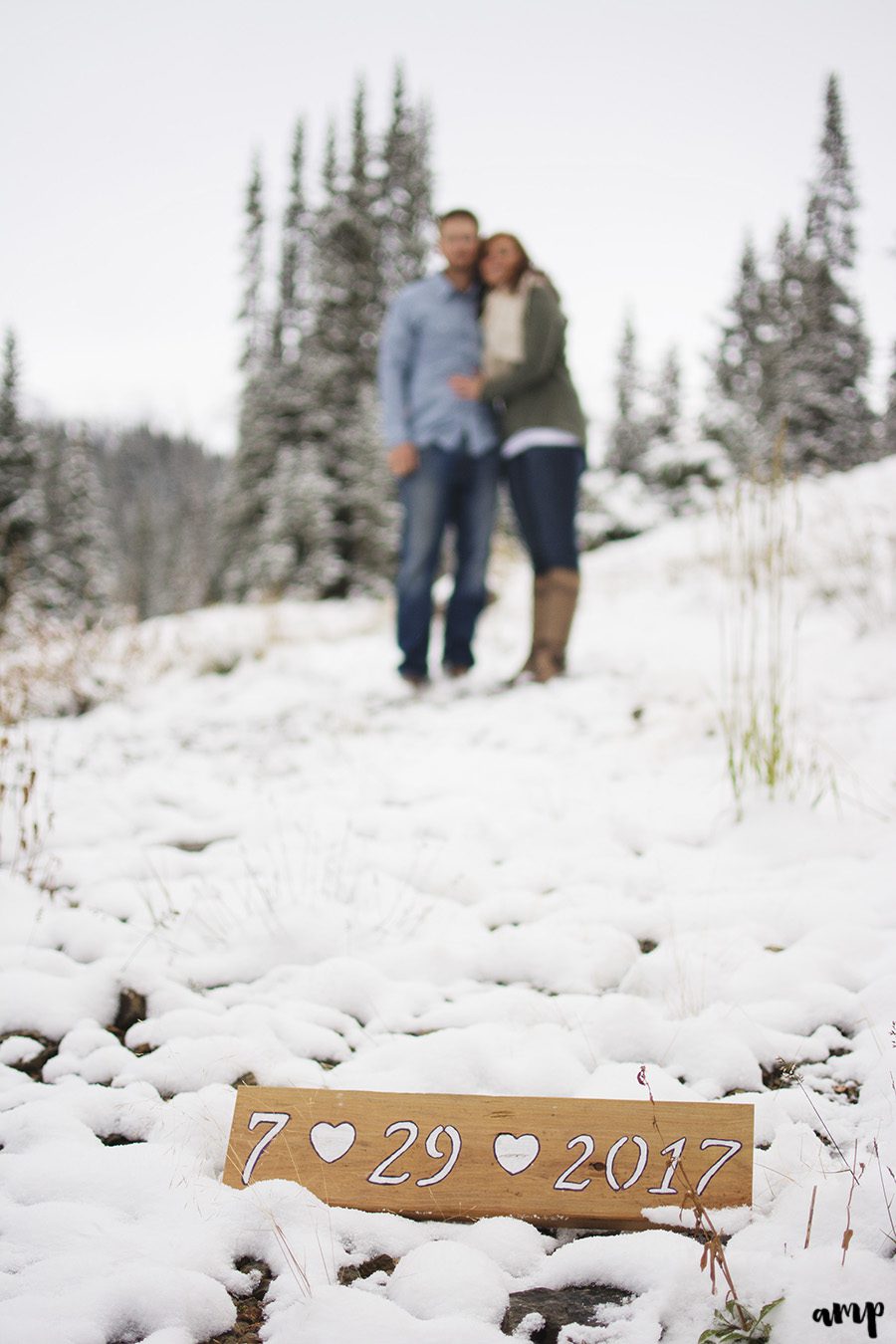Crested Butte engagement photos | sunrise mountain engagement session