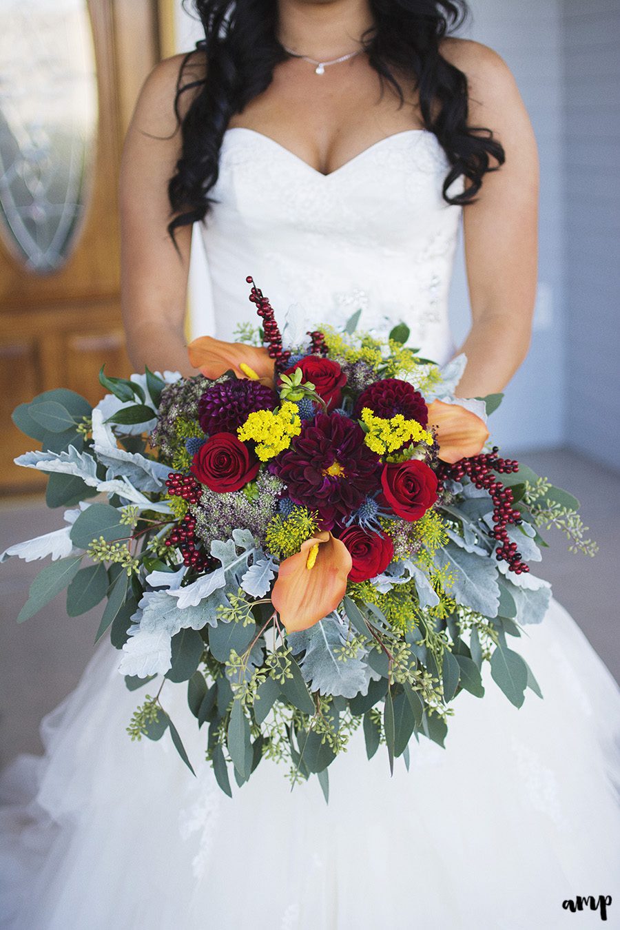 flowery bouquet | Palisade wedding photographer