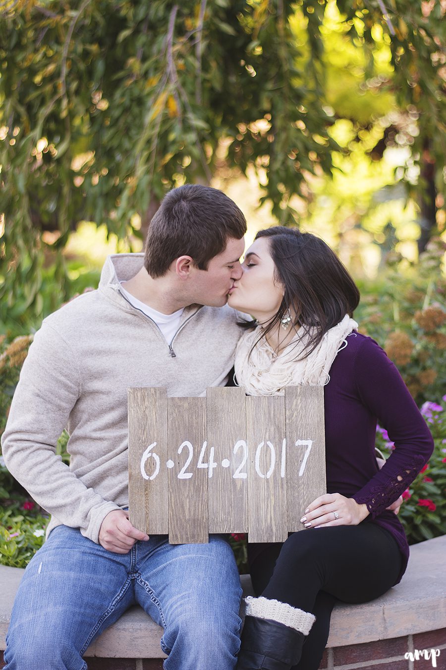 save the date sign | Grand Junction engagement photographer | amanda.matilda.photography