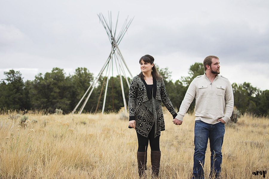 ridgway colorado engagement | amanda.matilda.photography