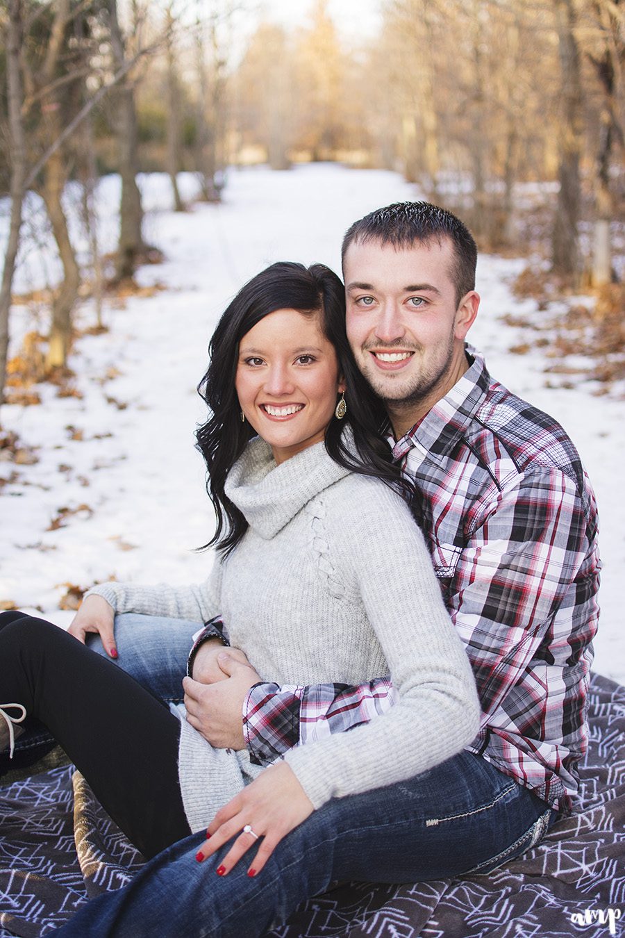 Winter Engagement Photos | Grand Junction Photographer amanda.matilda.photography