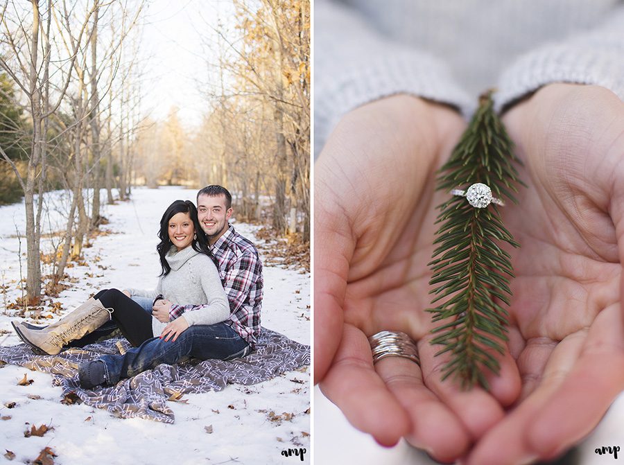 Winter Engagement Photos | Grand Junction Photographer amanda.matilda.photography