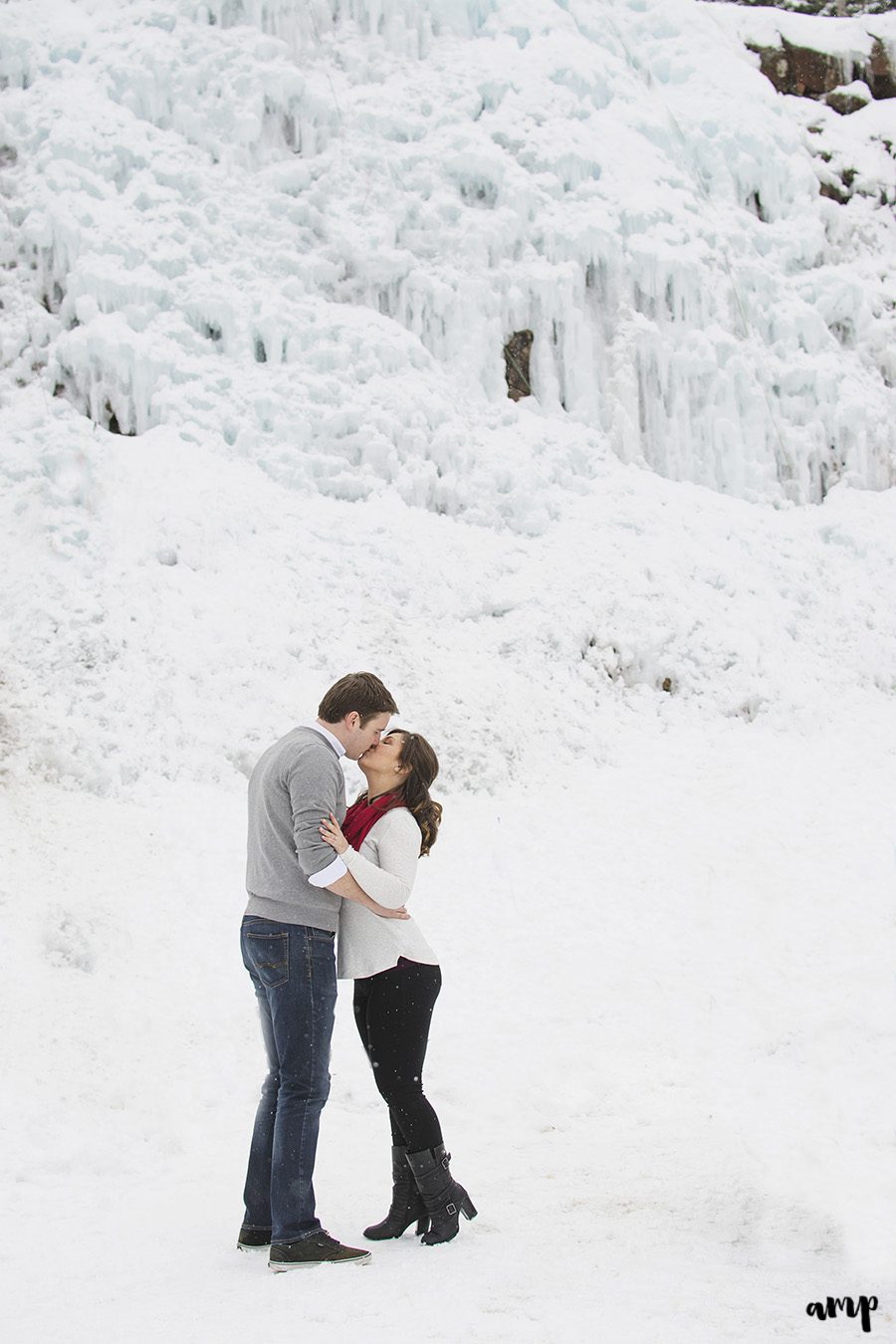 Ouray Ice Park Engagement Session | amanda.matilda.photography