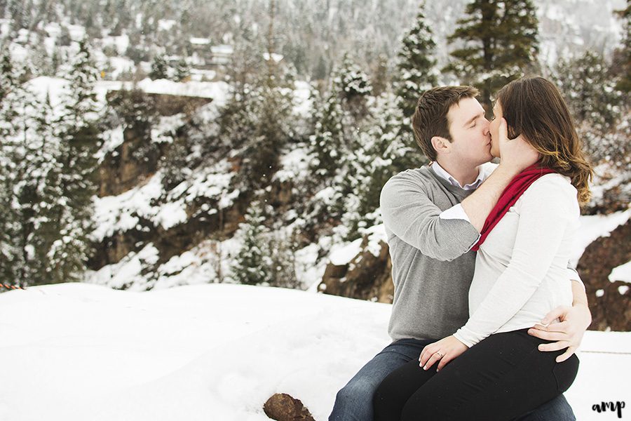 Ouray Ice Park Engagement Session | amanda.matilda.photography