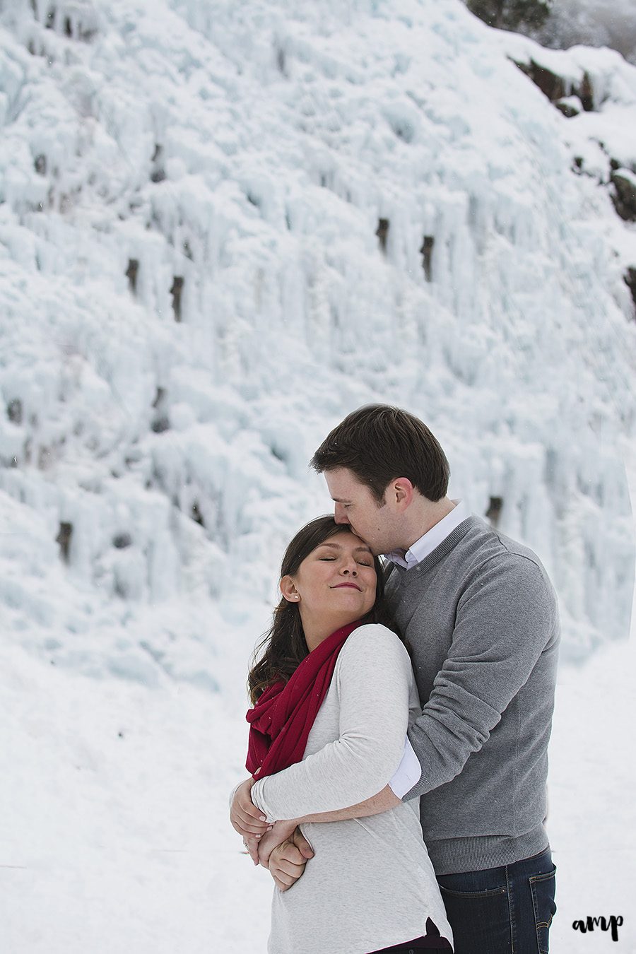 Ouray Ice Park Engagement Session | amanda.matilda.photography