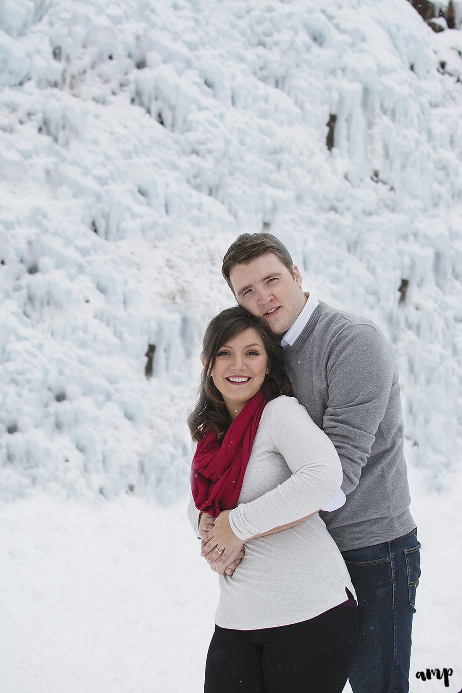 Ouray Ice Park Engagement Session | amanda.matilda.photography