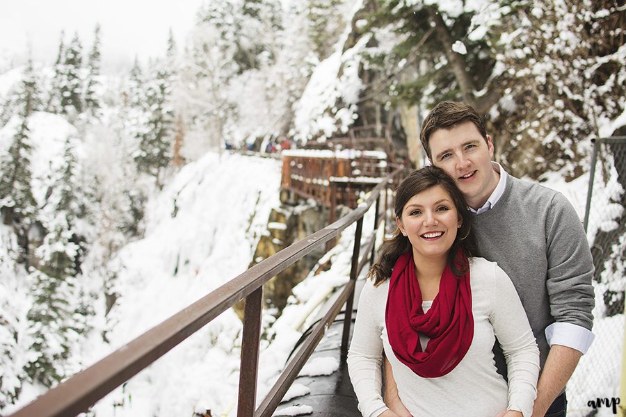 Ouray Ice Park Engagement Session | amanda.matilda.photography