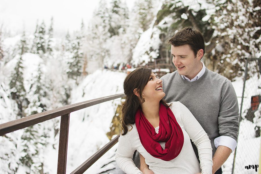 Ouray Ice Park Engagement Session | amanda.matilda.photography