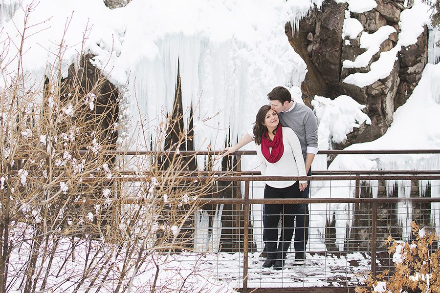 Ouray Ice Park Engagement Session | amanda.matilda.photography