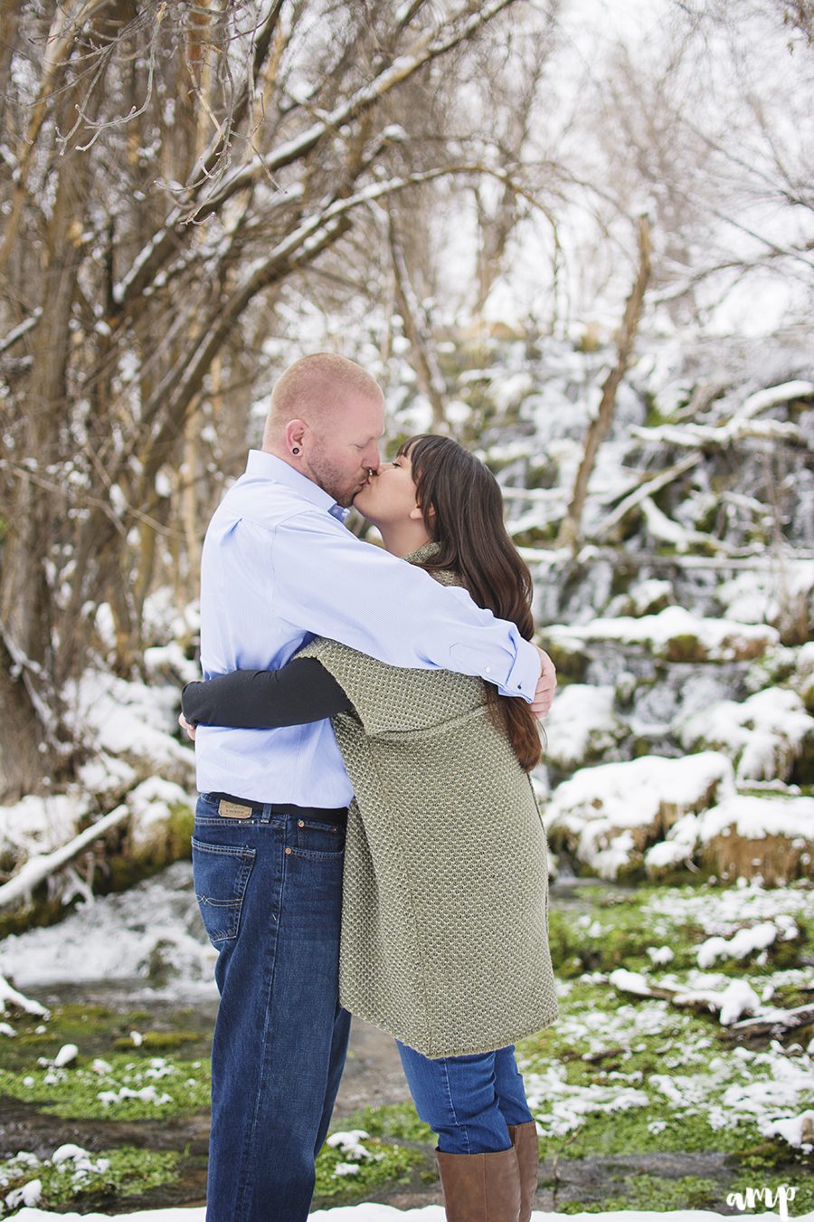 Rifle Fall Cascades Engagement Photographer | amanda.matilda.photography