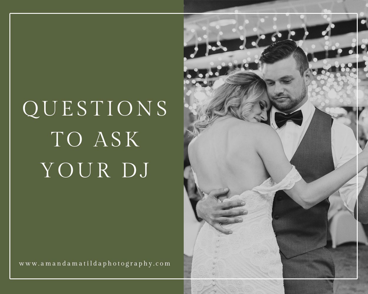 Remember These Questions to Ask Your DJ | amanda.matilda.photography Grand Junction wedding photographer