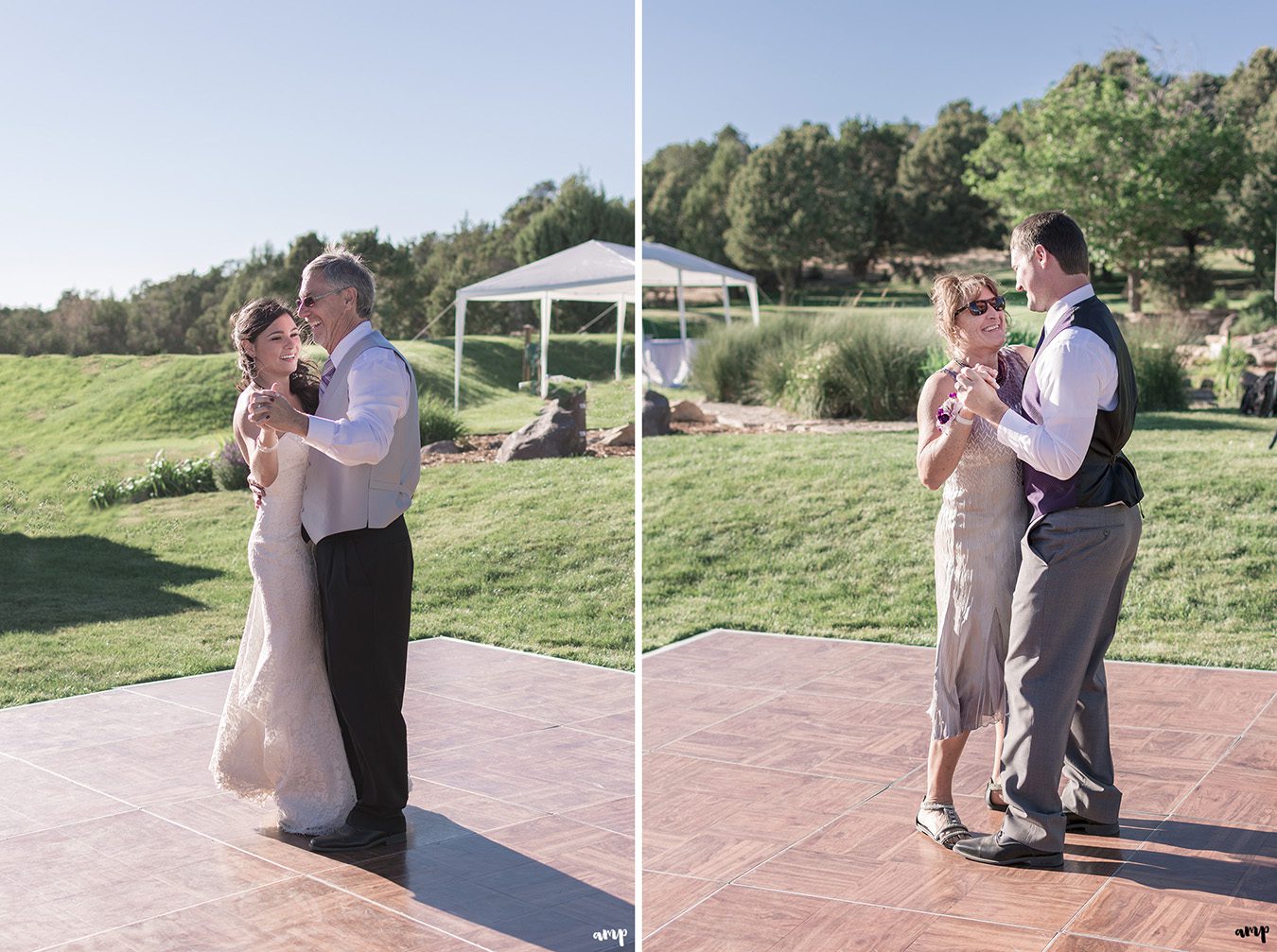 First dance with the father and mother