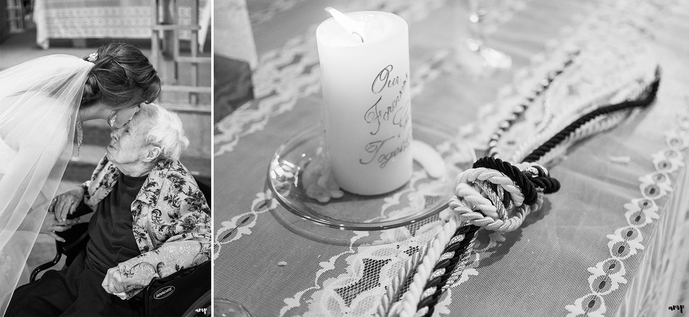 Bride and her grandmother