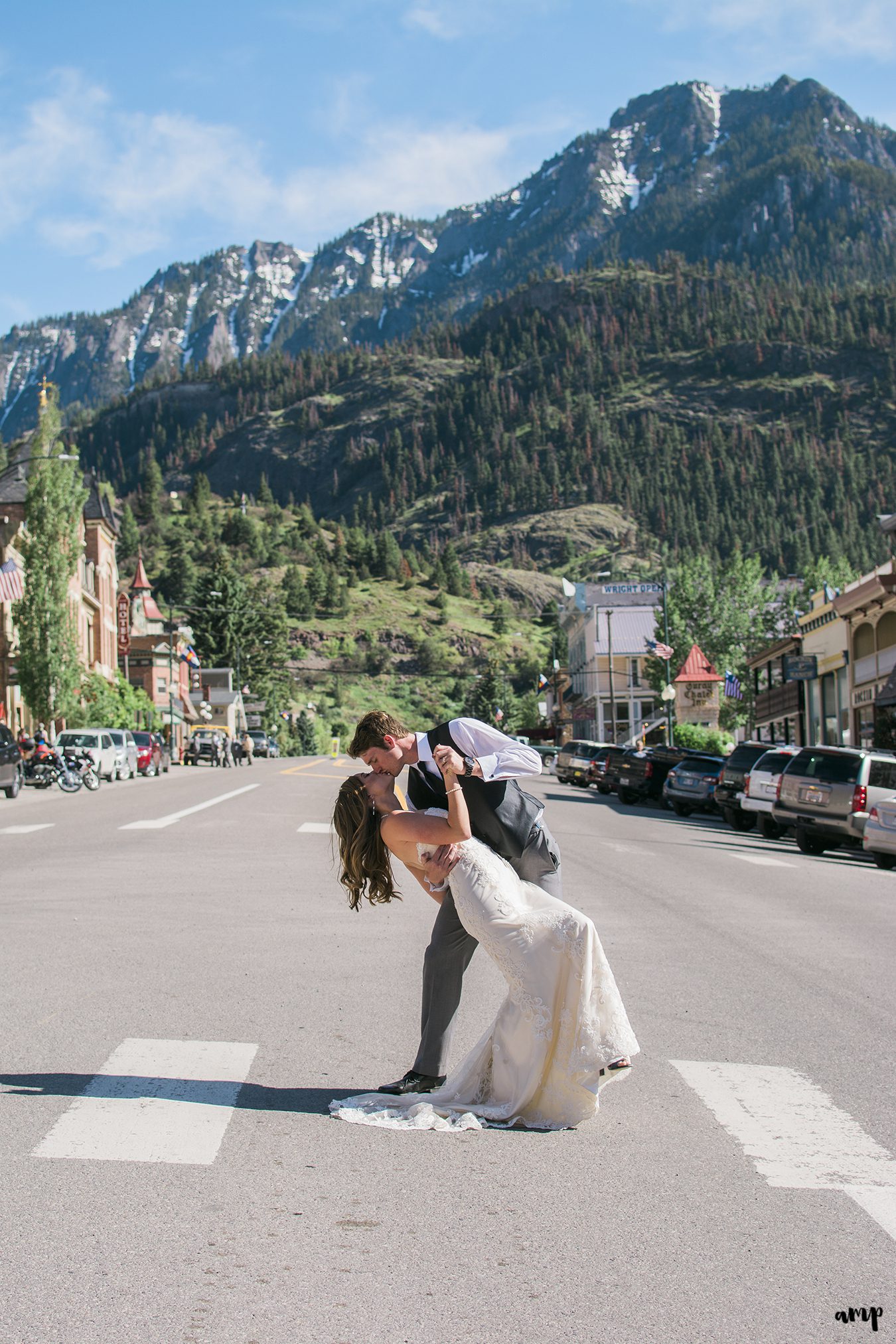 Ouray Wedding at the Amphitheather and Beaumont Hotel | amanda.matilda.photography