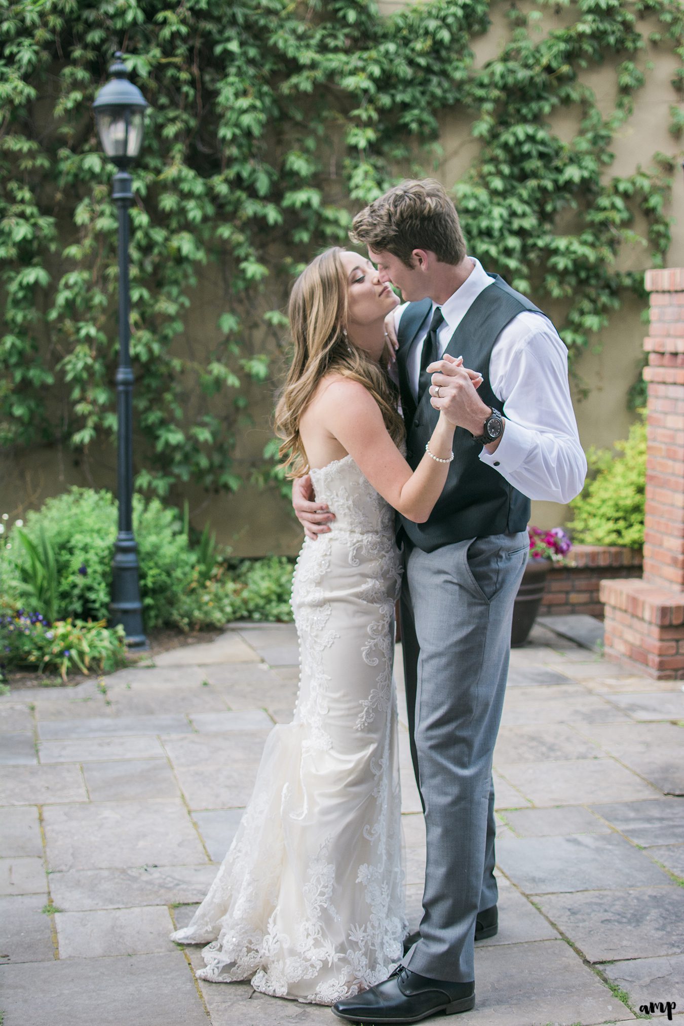 Bride and groom's first dance