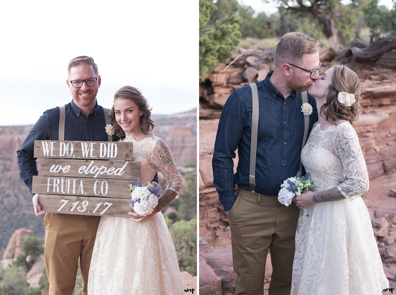 Elopement on the Colorado National Monument, Grand Junction CO | amanda.matilda.photography