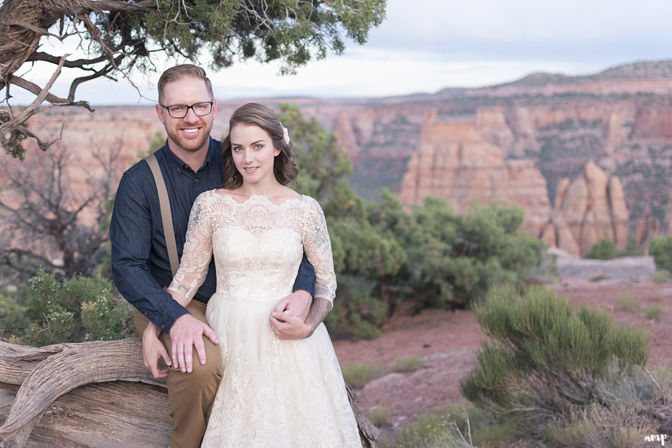 Elopement on the Colorado National Monument, Grand Junction CO | amanda.matilda.photography