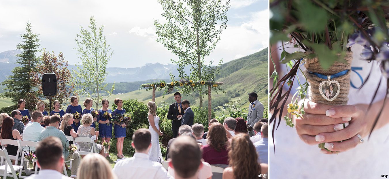 Crested Butte Mountain Wedding Garden summer wedding | amanda.matilda.photography