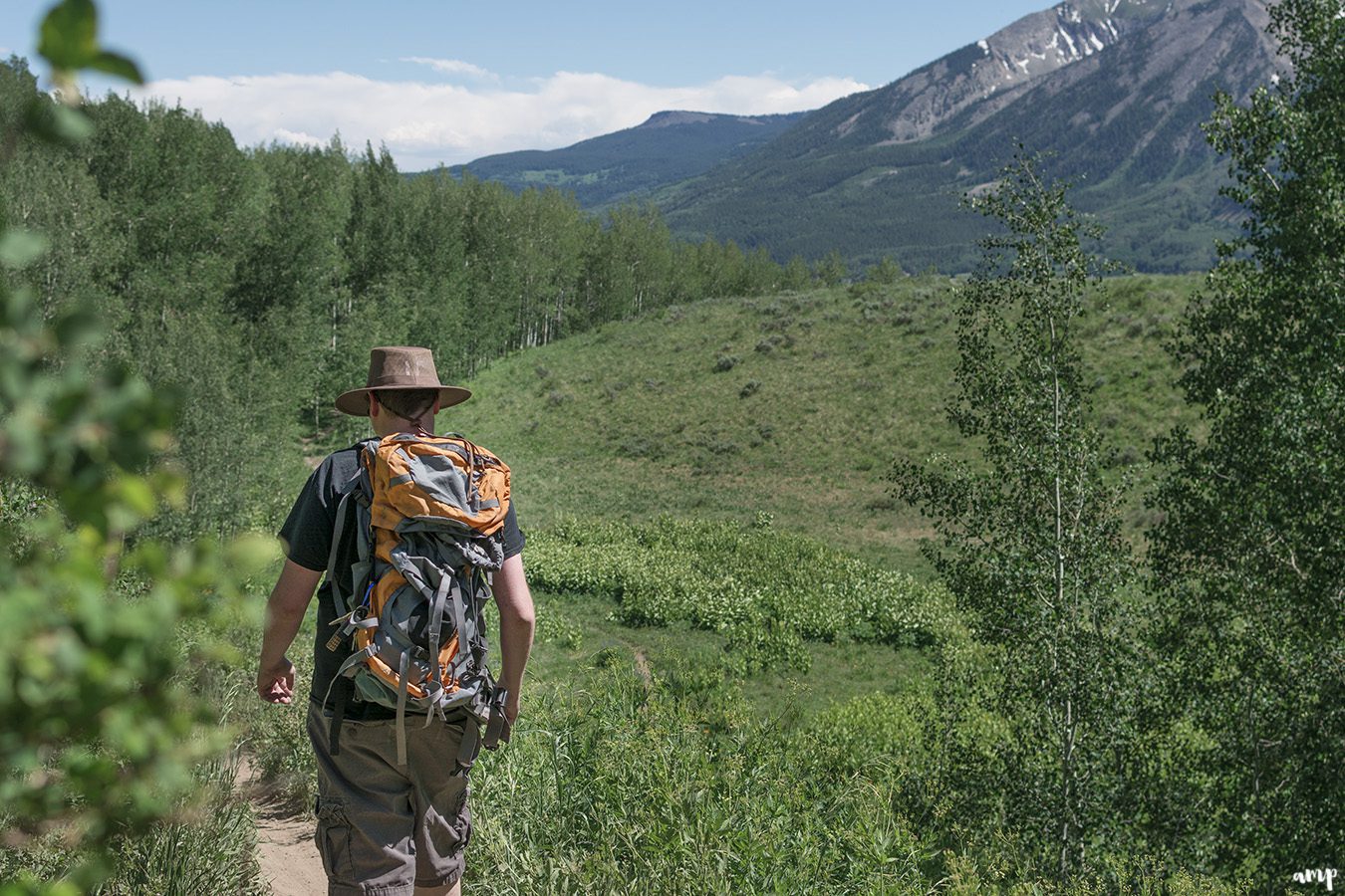Hiking the Upper Upper Loop trail in Crested Butte