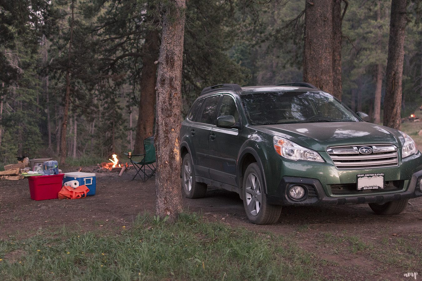 Car Camping in a Subaru Outback in Crested Butte | amanda.matilda.photography