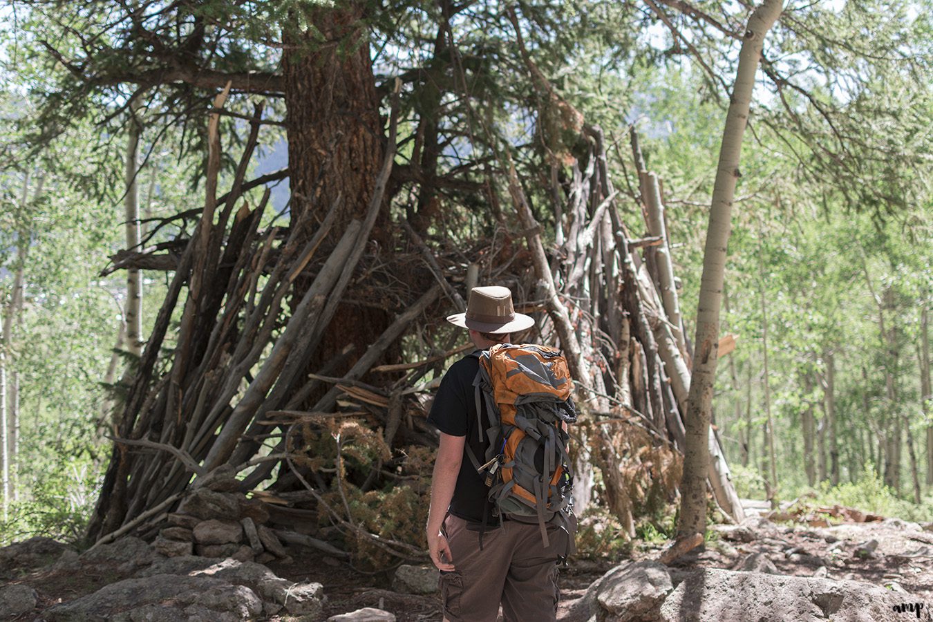 Hiking the Upper Upper Loop trail in Crested Butte