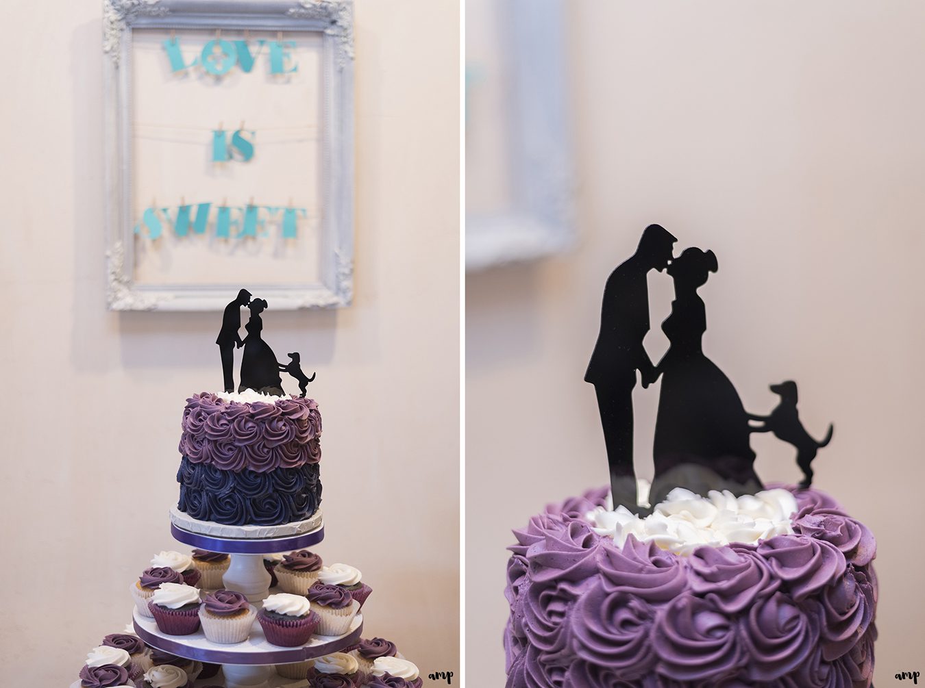 Wedding cake by Cakelady Creations