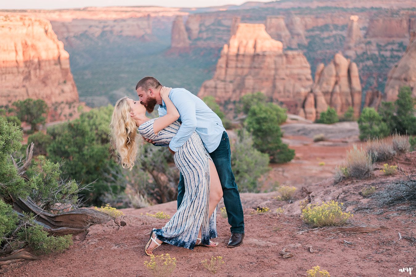 Engagement Session on the Colorado National Monument | amanda.matilda.photography Grand Junction