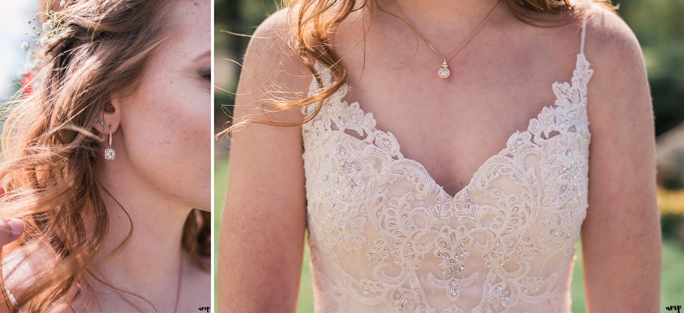 Bridal jewelry wedding details