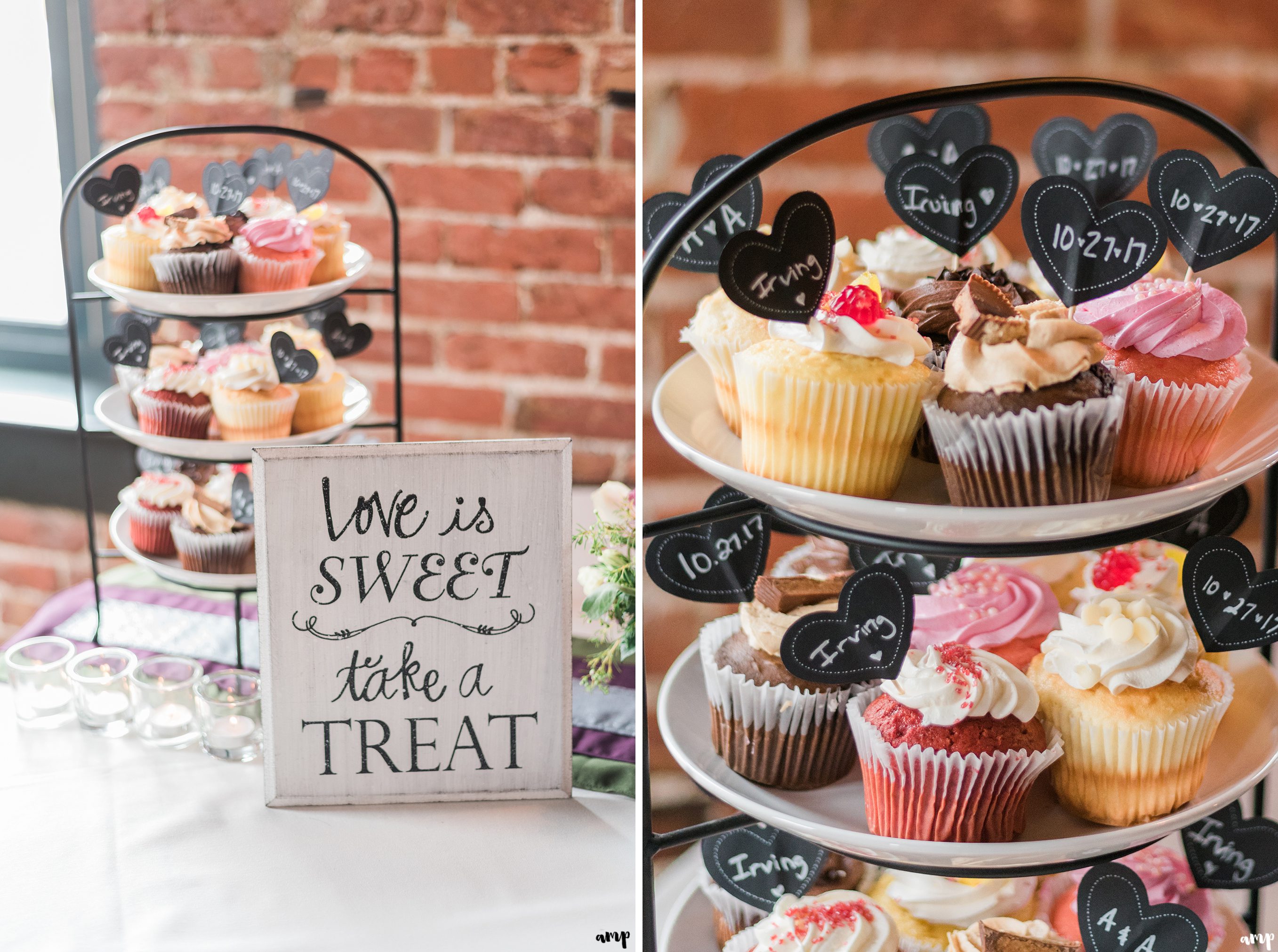 Love is sweet, take a treat | Wedding dessert table