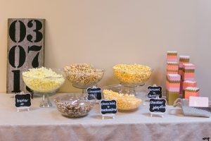 Wedding Reception Bar Inspiration | Popcorn Bar