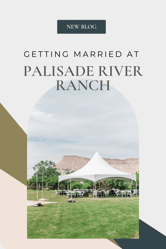 Getting Married at Palisade River Ranch