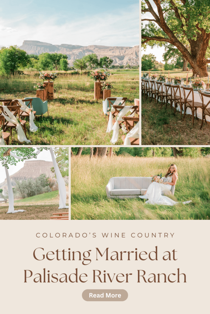 Getting Married at Palisade River Ranch