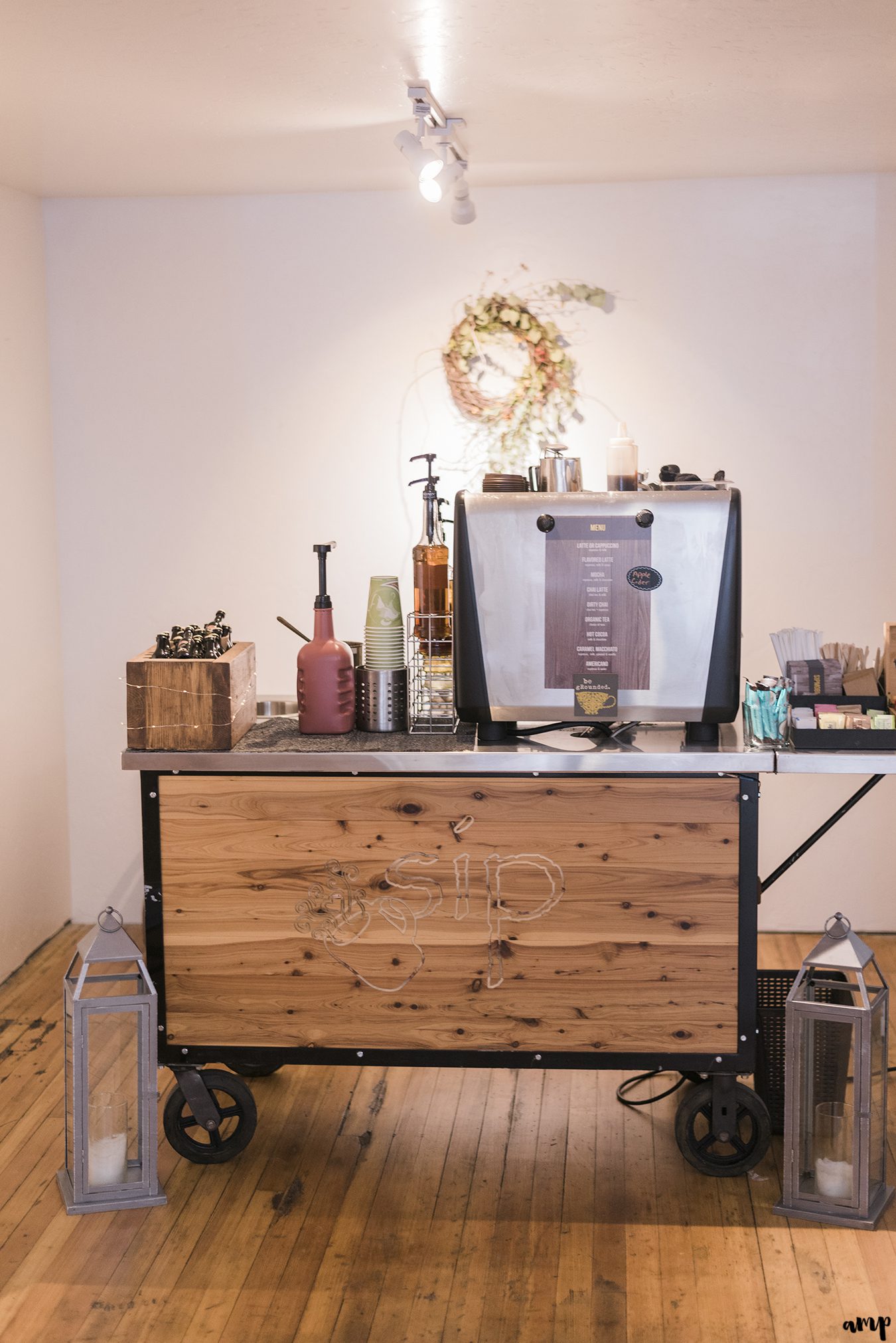 Sip Mobile coffee cart at Pineapple Place