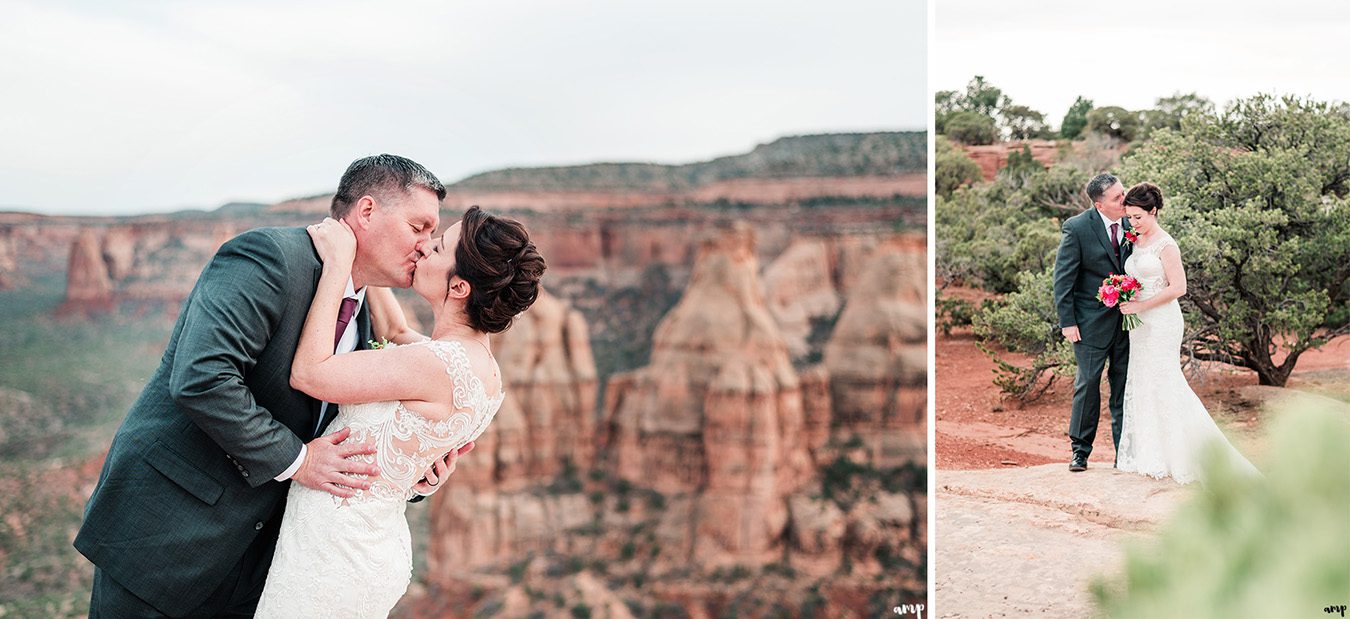 Mike & Amy's Spring Elopement on the Colorado National Monument in Grand Junction | amanda.matilda.photography