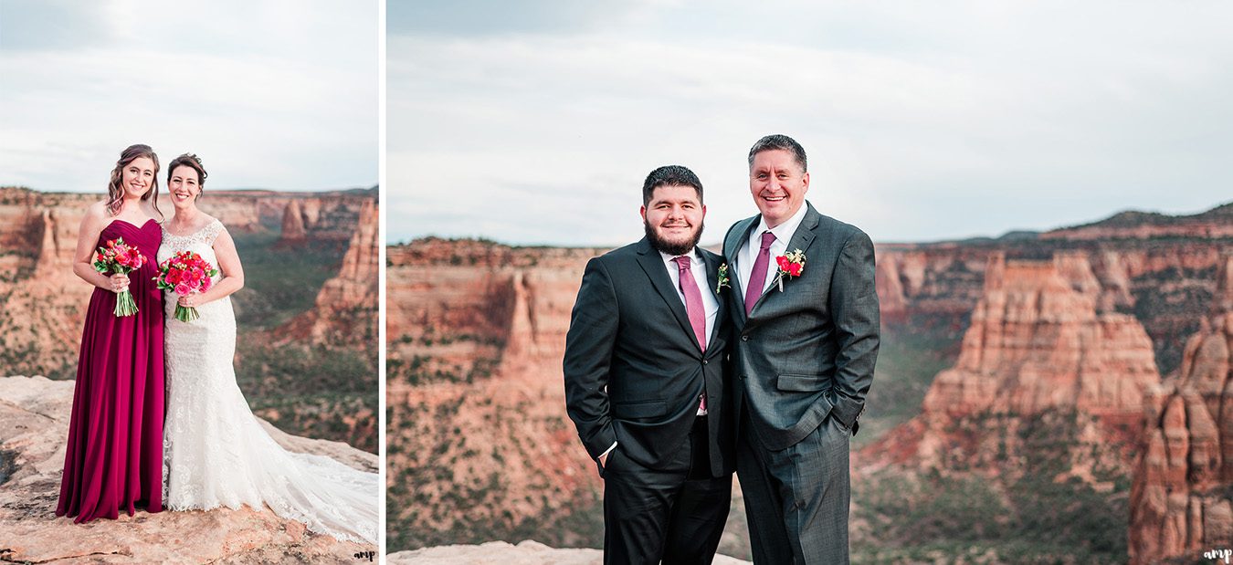 Mike & Amy's Spring Elopement on the Colorado National Monument in Grand Junction | amanda.matilda.photography