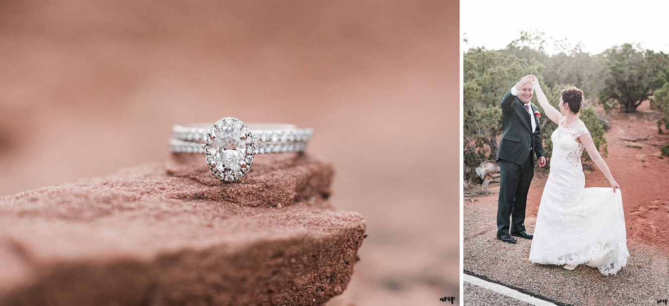 Mike & Amy's Spring Elopement on the Colorado National Monument in Grand Junction | amanda.matilda.photography