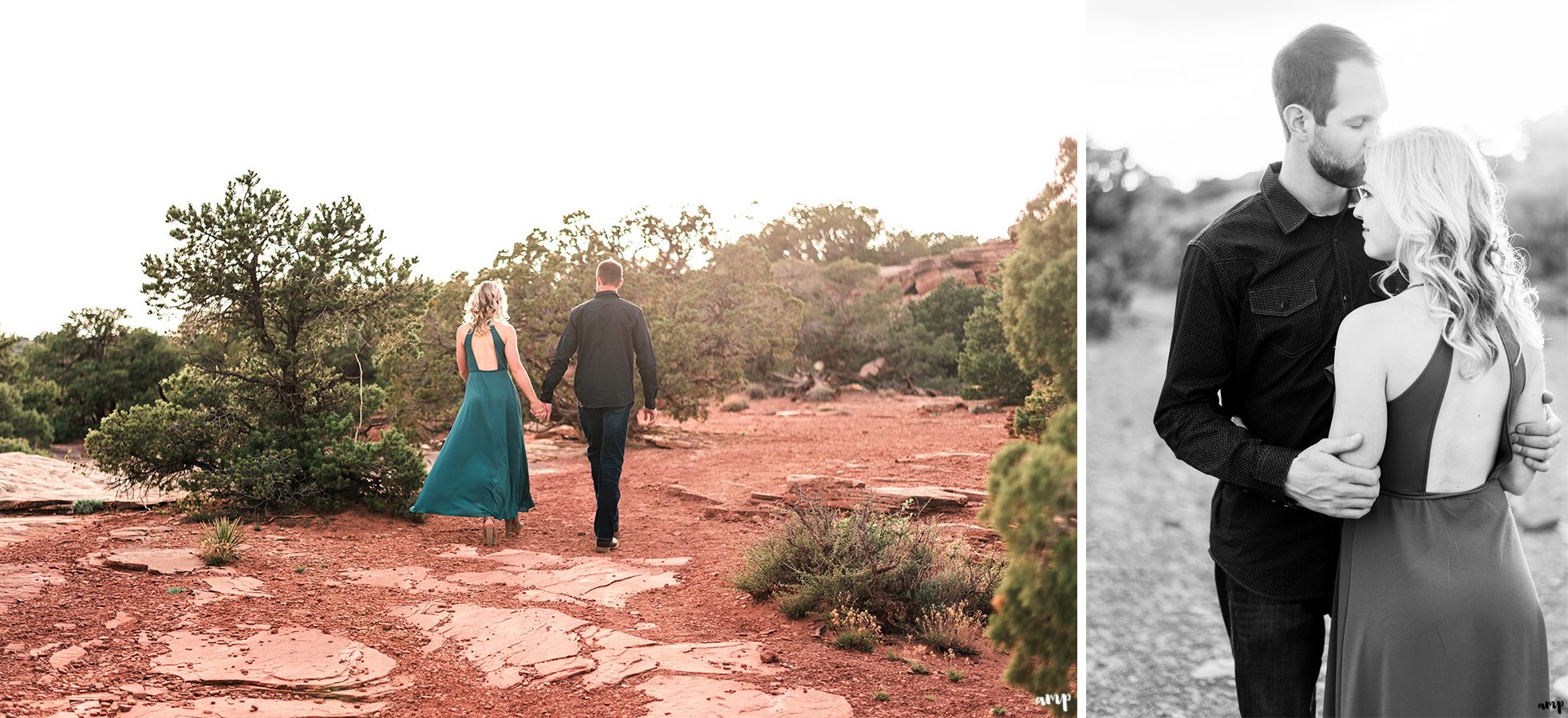 Dylan & Lexi's Engagement on the Colorado National Monument | amanda.matilda.photography