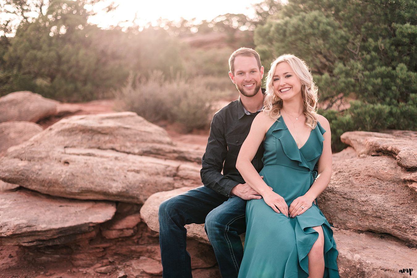 Dylan & Lexi's Engagement on the Colorado National Monument | amanda.matilda.photography