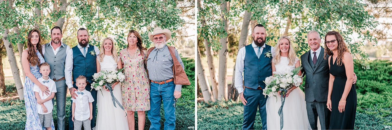 Beth + Dustin | Grand Junction Backyard Wedding | amanda.matilda.photography