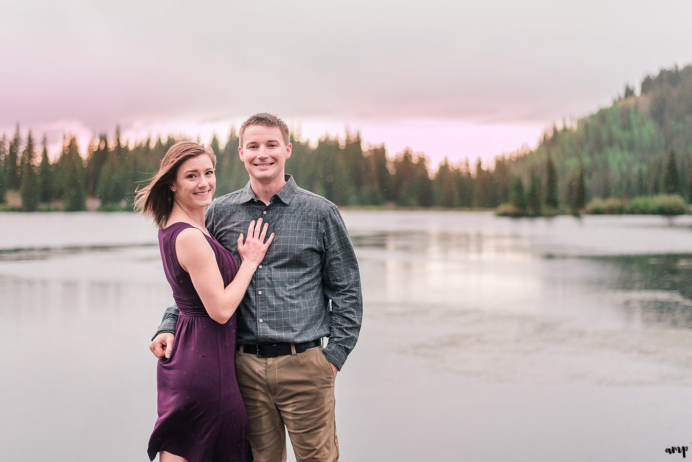 Dayton & Chelse's Telluride Engagement Session at Alta Lakes | amanda.matilda.photography