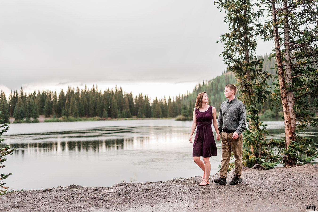 Dayton & Chelse's Telluride Engagement Session at Alta Lakes | amanda.matilda.photography