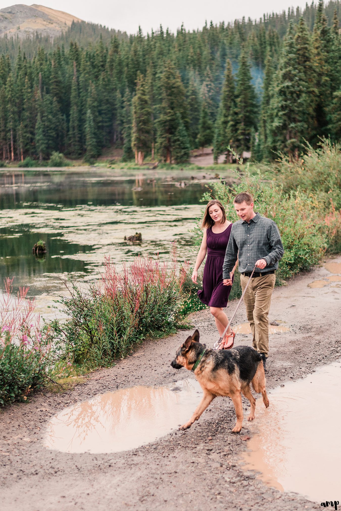 Dayton & Chelse's Telluride Engagement Session at Alta Lakes | amanda.matilda.photography