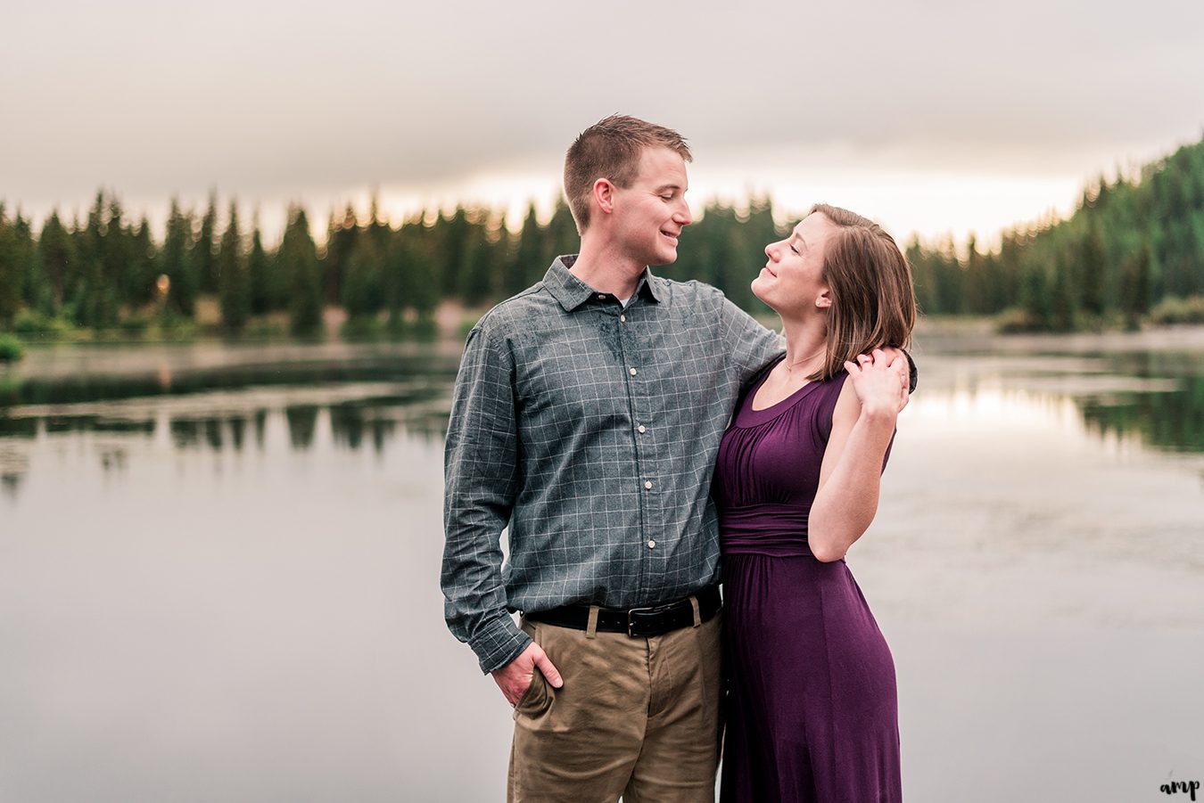 Dayton & Chelse's Telluride Engagement Session at Alta Lakes | amanda.matilda.photography