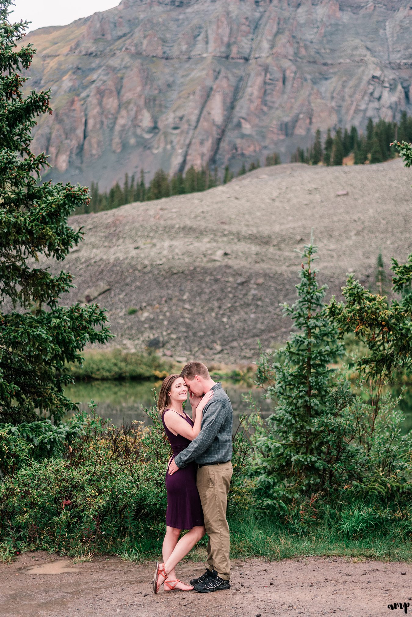 Dayton & Chelse's Telluride Engagement Session at Alta Lakes | amanda.matilda.photography